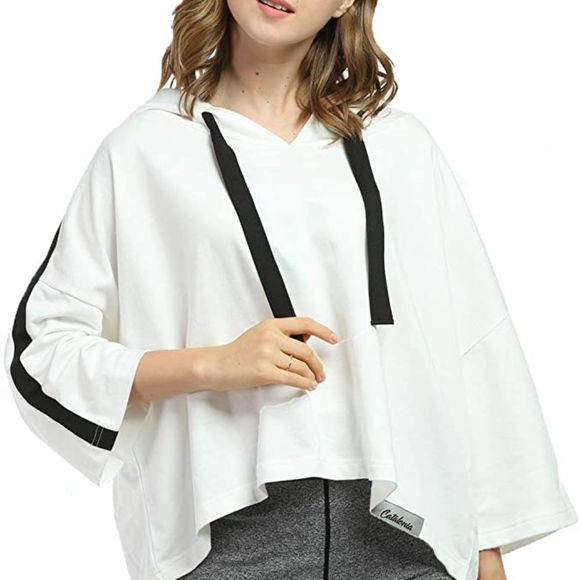 catalonia Tops - Oversize Crop Sweatshirt 🔥